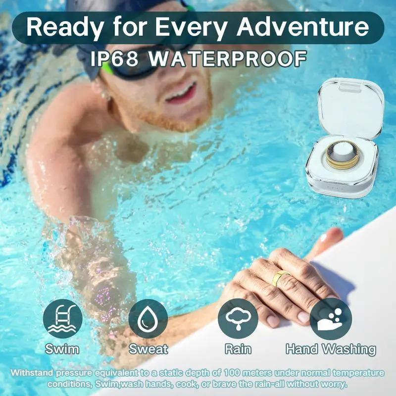 Smart Health Ring Fitness Tracker Heart Rate Sleep Monitor