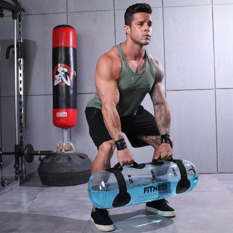 Transparent Water Dumbbell Fitness Training Weightlifting Exercise Equipment
