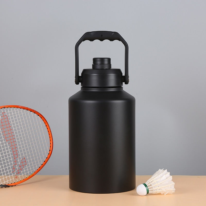 Double Wall Insulated Stainless Steel Sports Water Jug