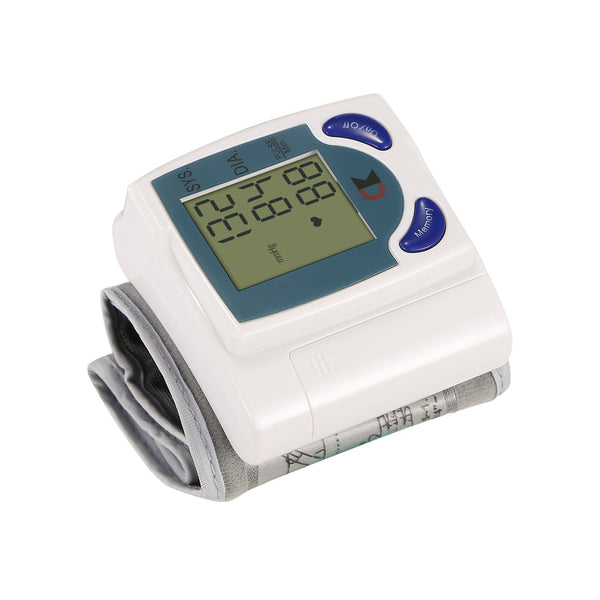 Digital Wrist Blood Pressure Monitor Home Health Device