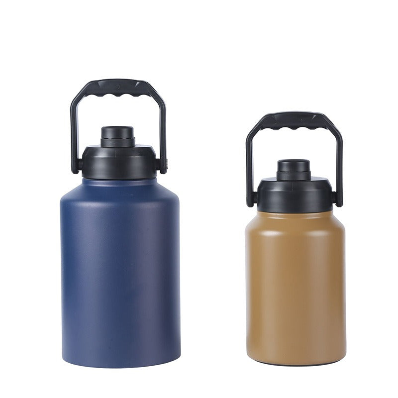 Double Wall Insulated Stainless Steel Sports Water Jug