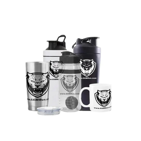 6AM Run Shakers, Tumbler, & Mug