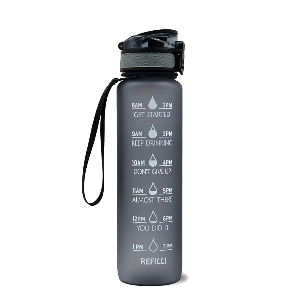 Portable Sport Water Bottle Leakproof Gym Fitness Drink Bottle
