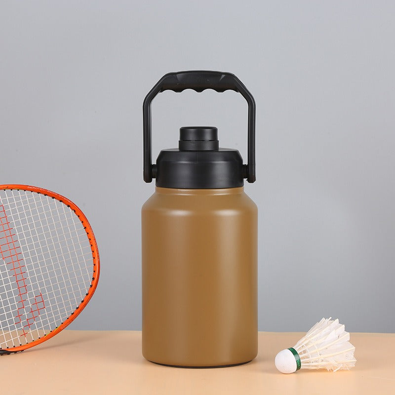 Double Wall Insulated Stainless Steel Sports Water Jug