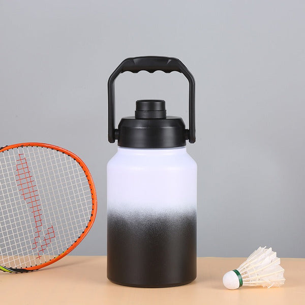 Double Wall Insulated Stainless Steel Sports Water Jug