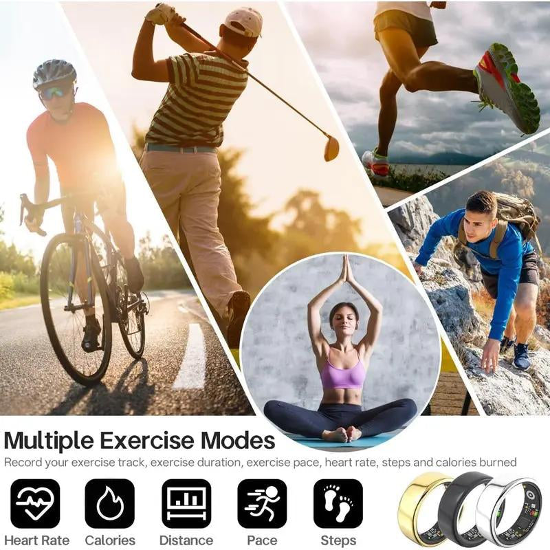 Smart Health Ring Fitness Tracker Heart Rate Sleep Monitor