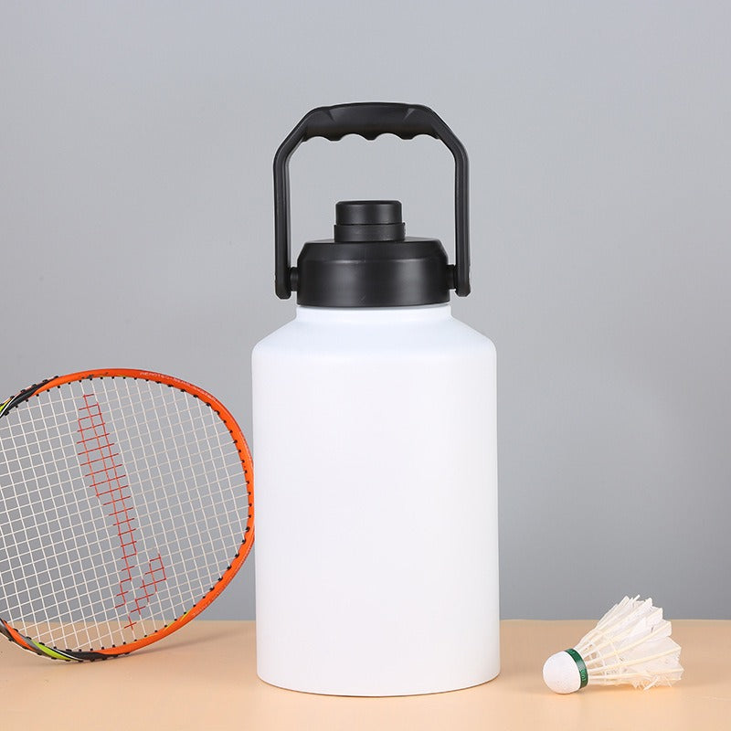 Double Wall Insulated Stainless Steel Sports Water Jug