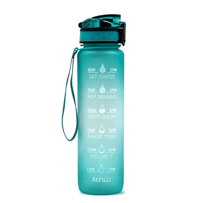 Portable Sport Water Bottle Leakproof Gym Fitness Drink Bottle