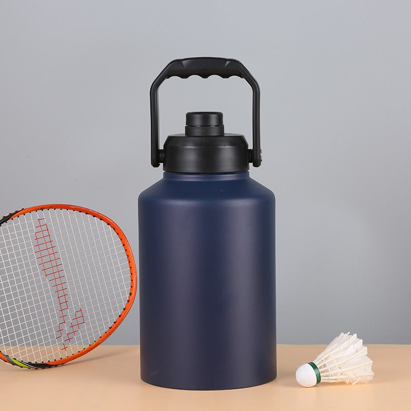 Double Wall Insulated Stainless Steel Sports Water Jug