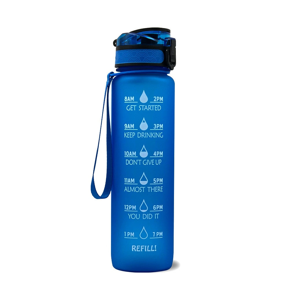 Portable Sport Water Bottle Leakproof Gym Fitness Drink Bottle