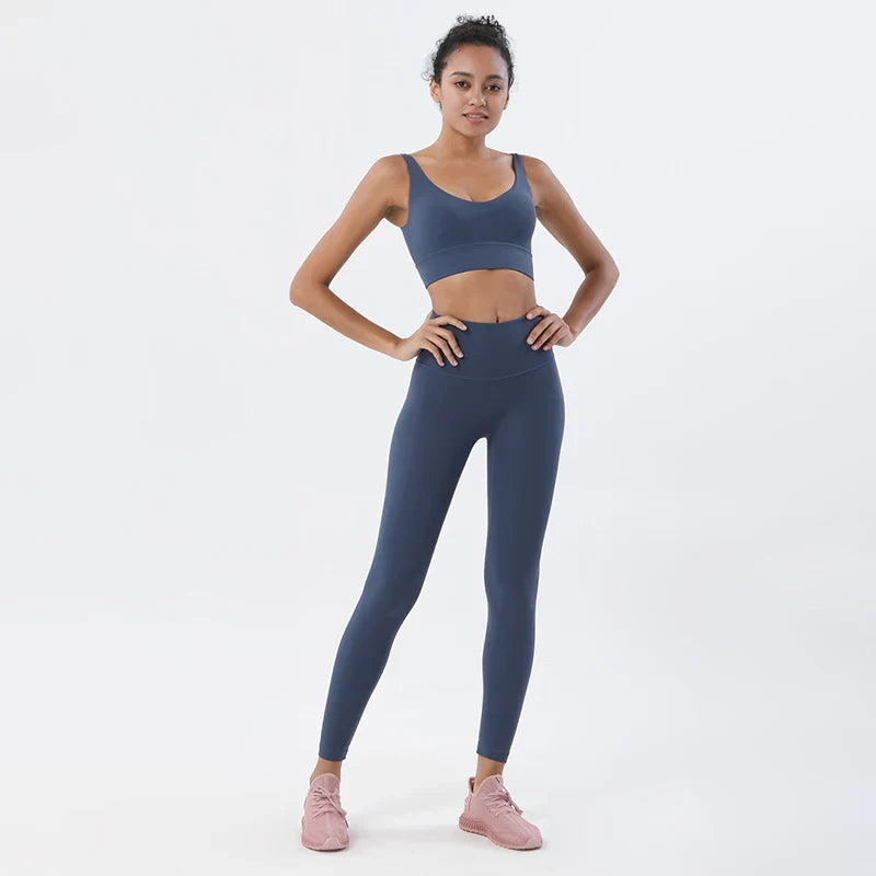 Women Activewear Set Fitness Workout Gym Sports Clothing Outfit