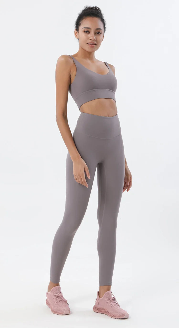 Women Activewear Set Fitness Workout Gym Sports Clothing Outfit