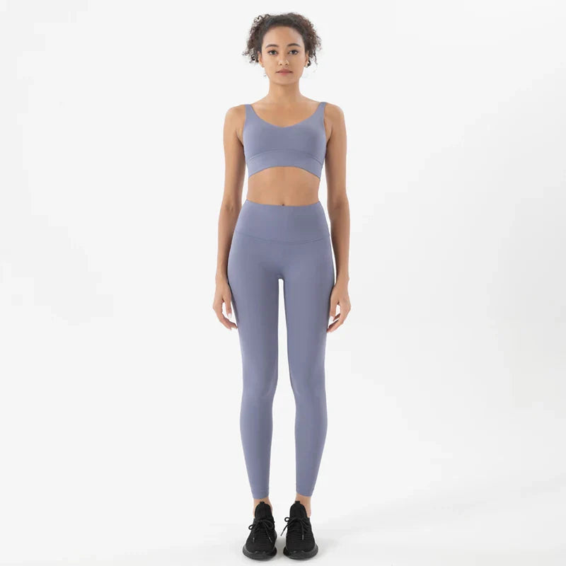 Women Activewear Set Fitness Workout Gym Sports Clothing Outfit