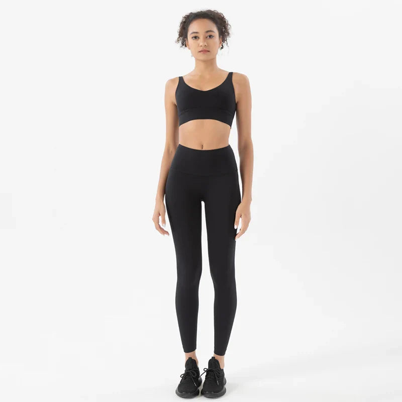 Women Activewear Set Fitness Workout Gym Sports Clothing Outfit