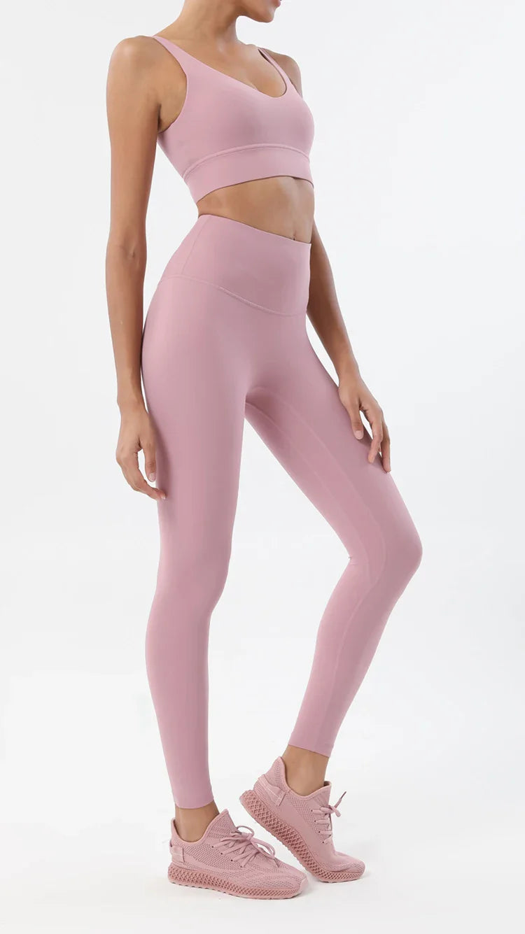 Women Activewear Set Fitness Workout Gym Sports Clothing Outfit