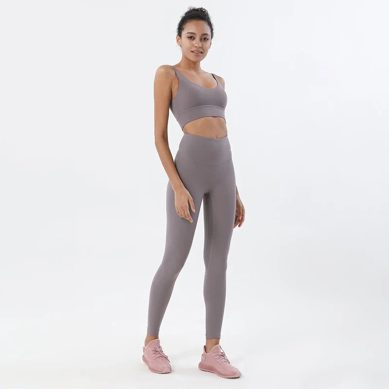 Women Activewear Set Fitness Workout Gym Sports Clothing Outfit