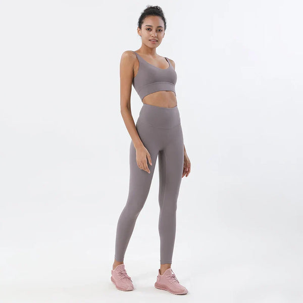 Women Activewear Set Fitness Workout Gym Sports Clothing Outfit