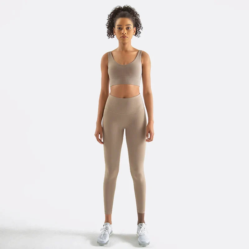 Women Activewear Set Fitness Workout Gym Sports Clothing Outfit