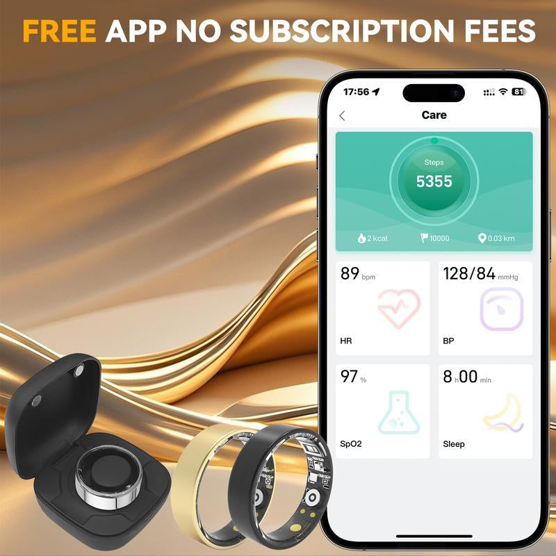 Smart Health Ring Fitness Tracker Heart Rate Sleep Monitor