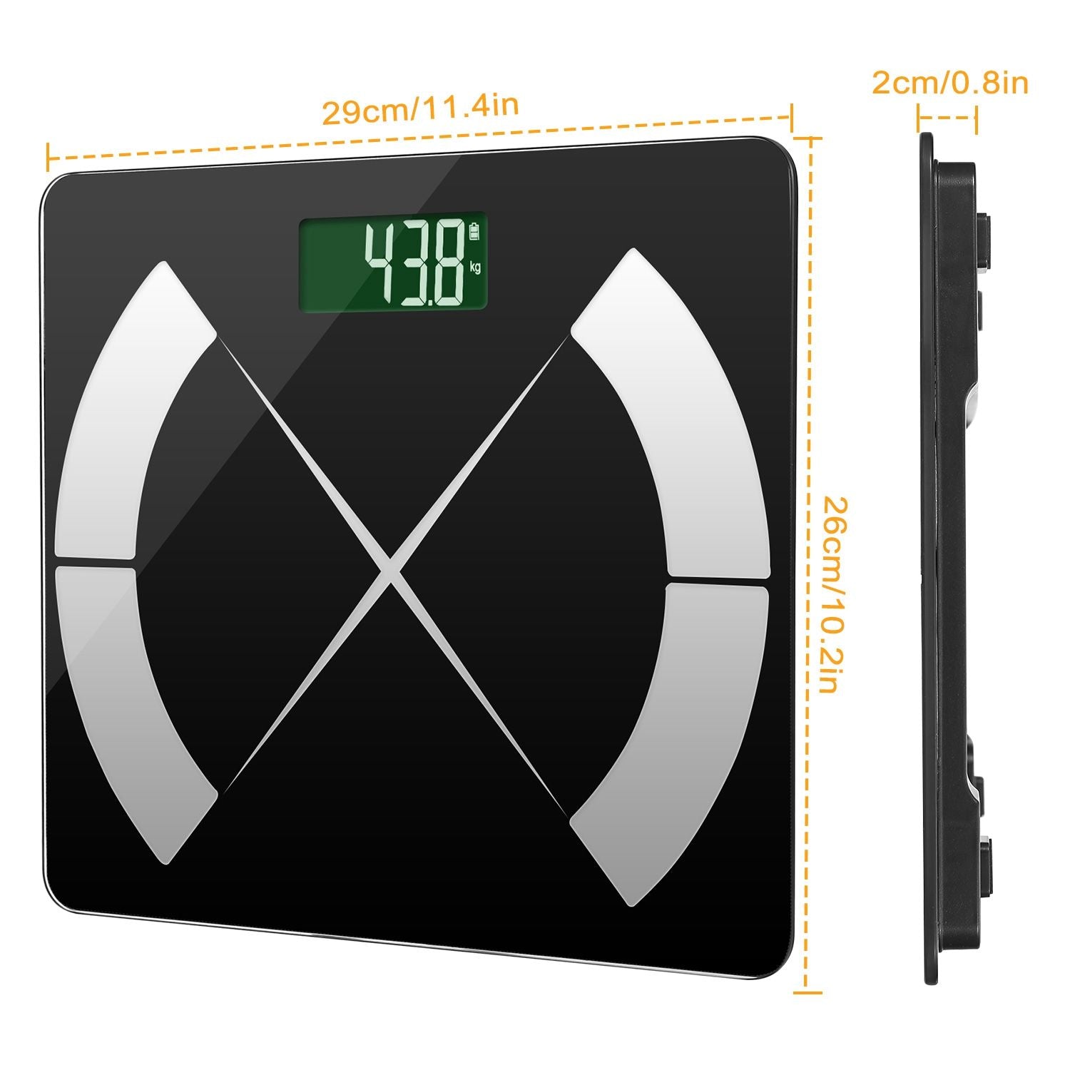 Smart Body Composition Scale Digital BMI Fat Analyzer