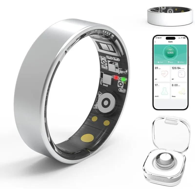 Smart Health Ring Fitness Tracker Heart Rate Sleep Monitor