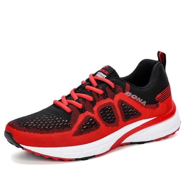 Men Mesh Lightweight Running Sport Sneakers Breathable Non Slip