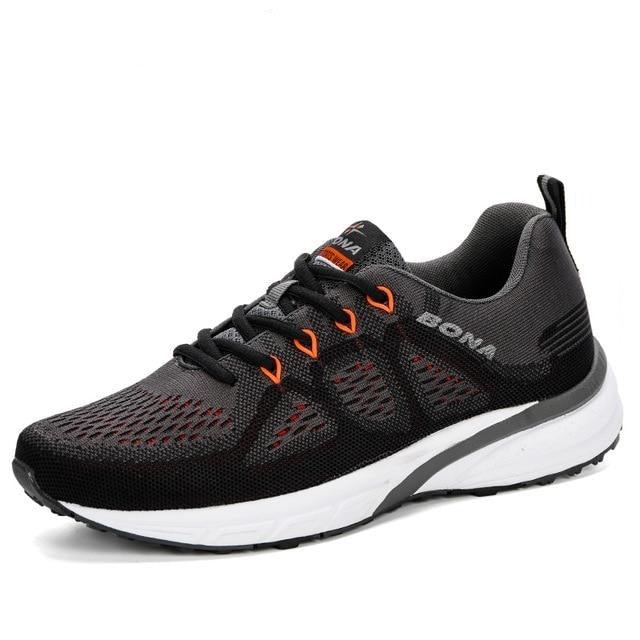 Men Mesh Lightweight Running Sport Sneakers Breathable Non Slip