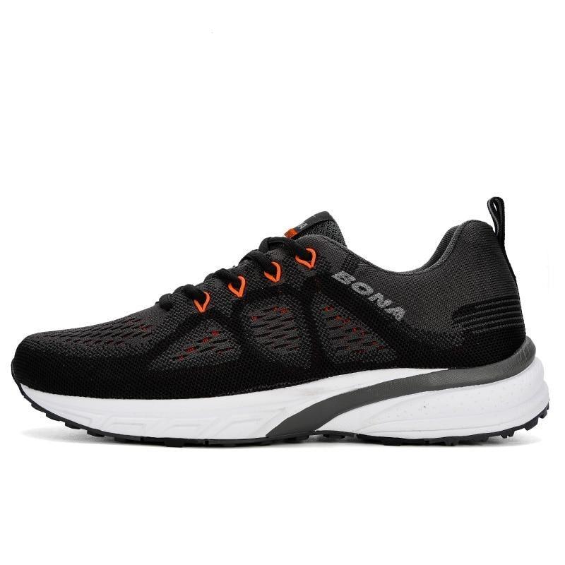 Men Mesh Lightweight Running Sport Sneakers Breathable Non Slip
