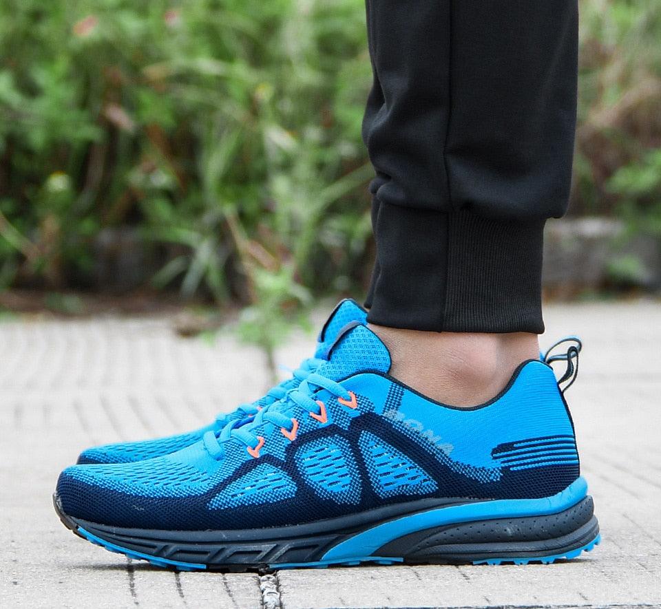 Men Mesh Lightweight Running Sport Sneakers Breathable Non Slip