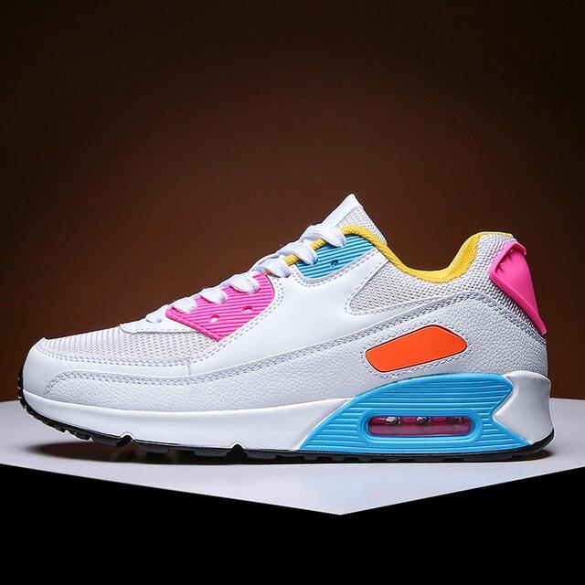 Couple Fashion Sports Running Shoes Unisex Outdoor Gym Sneakers