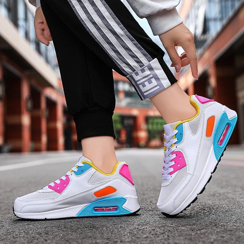 Couple Fashion Sports Running Shoes Unisex Outdoor Gym Sneakers