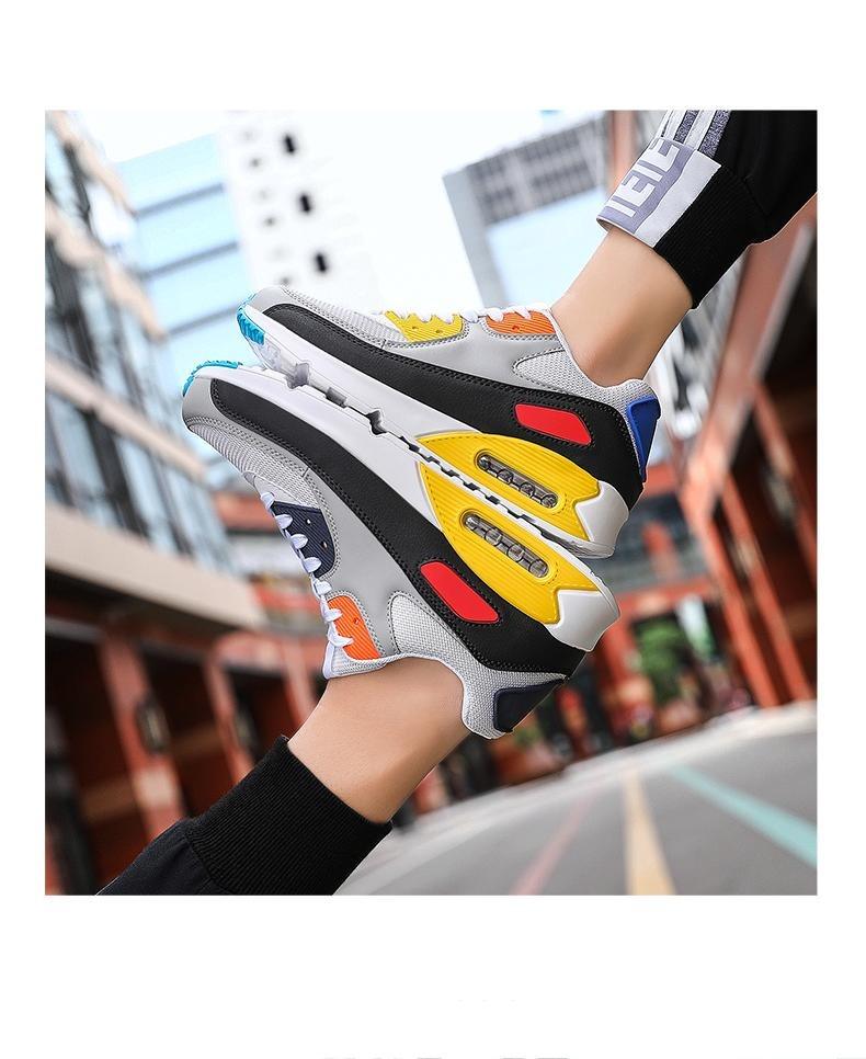Couple Fashion Sports Running Shoes Unisex Outdoor Gym Sneakers