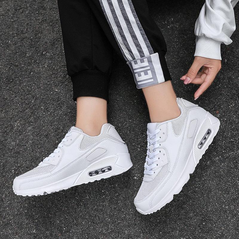 Couple Fashion Sports Running Shoes Unisex Outdoor Gym Sneakers