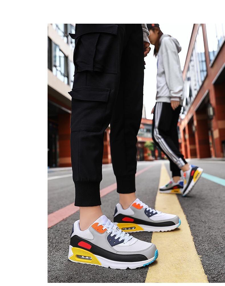 Couple Fashion Sports Running Shoes Unisex Outdoor Gym Sneakers