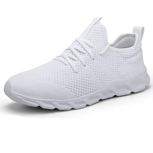 Men Lightweight Running Shoes Breathable Casual Anti Slip Sneakers