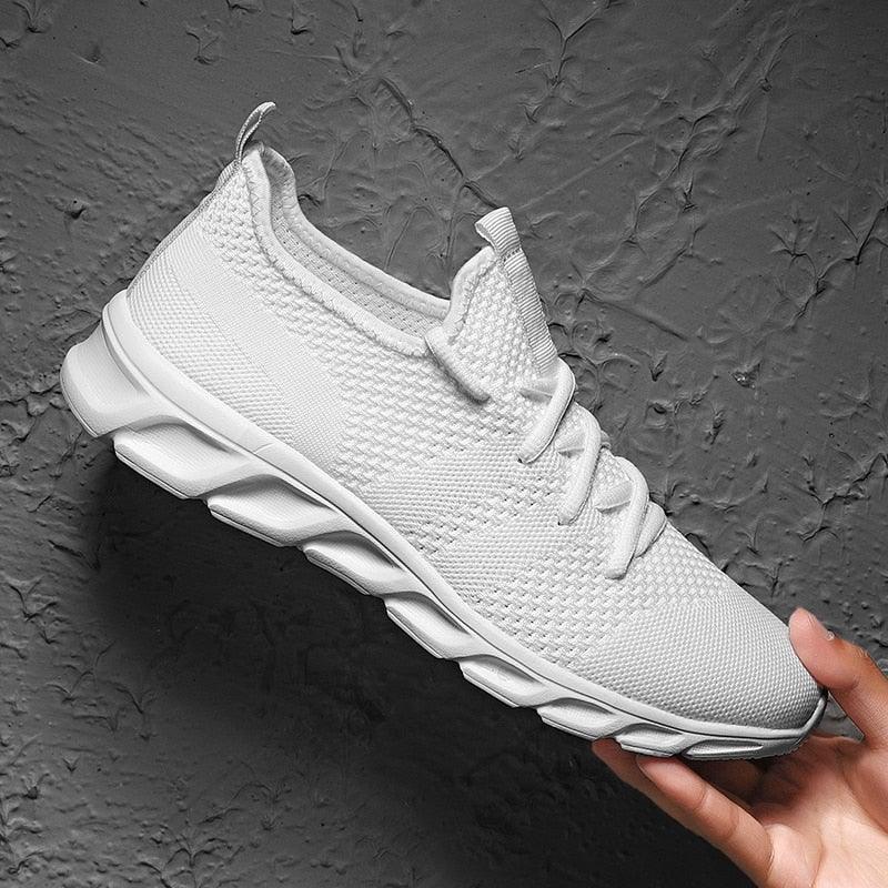 Men Lightweight Running Shoes Breathable Casual Anti Slip Sneakers