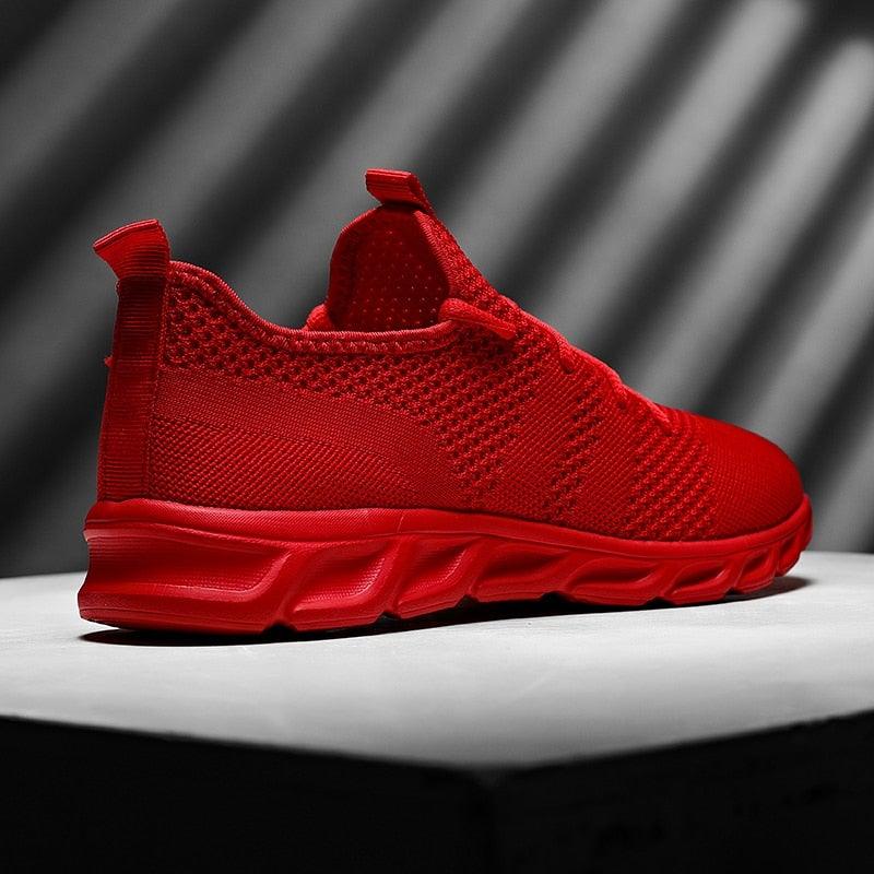 Men Lightweight Running Shoes Breathable Casual Anti Slip Sneakers