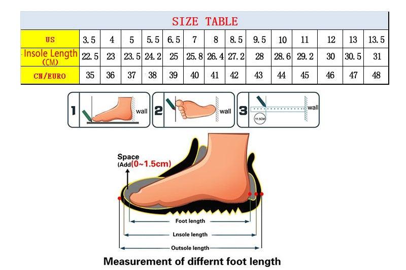 Men Lightweight Running Shoes Breathable Casual Anti Slip Sneakers