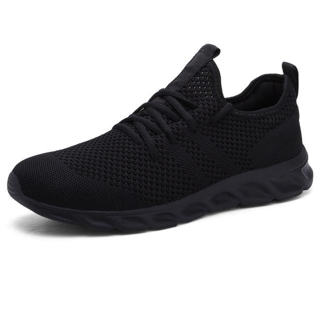 Men Lightweight Running Shoes Breathable Casual Anti Slip Sneakers