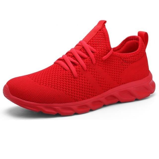 Men Lightweight Running Shoes Breathable Casual Anti Slip Sneakers
