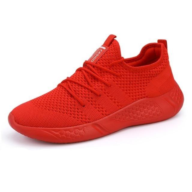 Men Lightweight Running Shoes Breathable Casual Anti Slip Sneakers