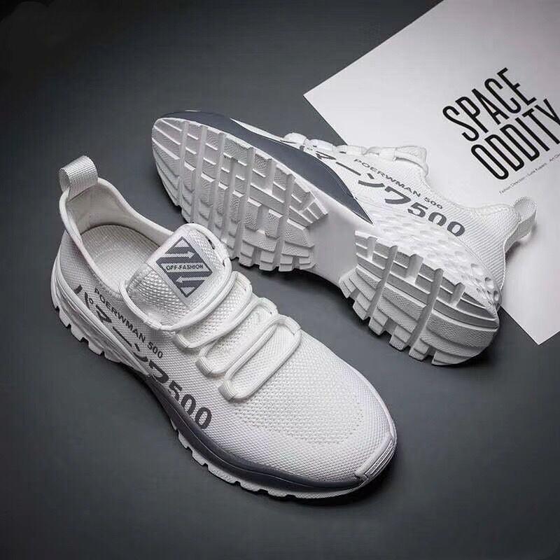 Men Lightweight Summer Running Shoes Breathable Slip On Sneakers