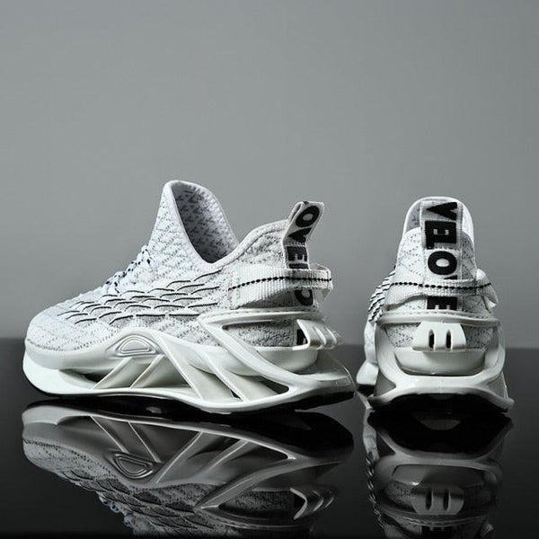 Men Casual Luxury White Running Shoes Non Slip Sneakers