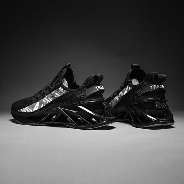 Men Casual Luxury White Running Shoes Non Slip Sneakers