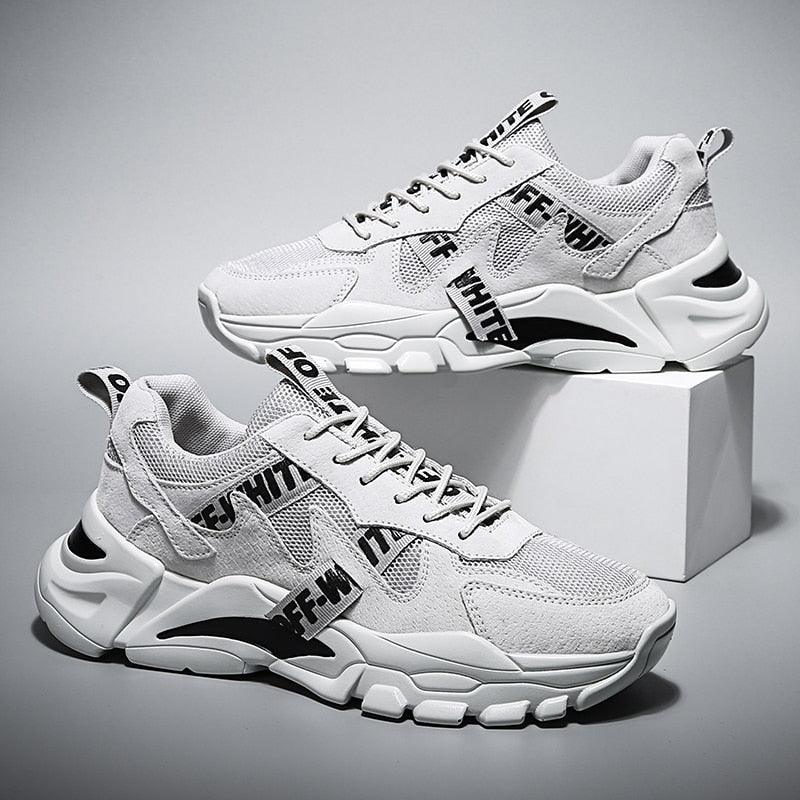 Men Spring Summer Breathable High Top Walking Sports Sneakers