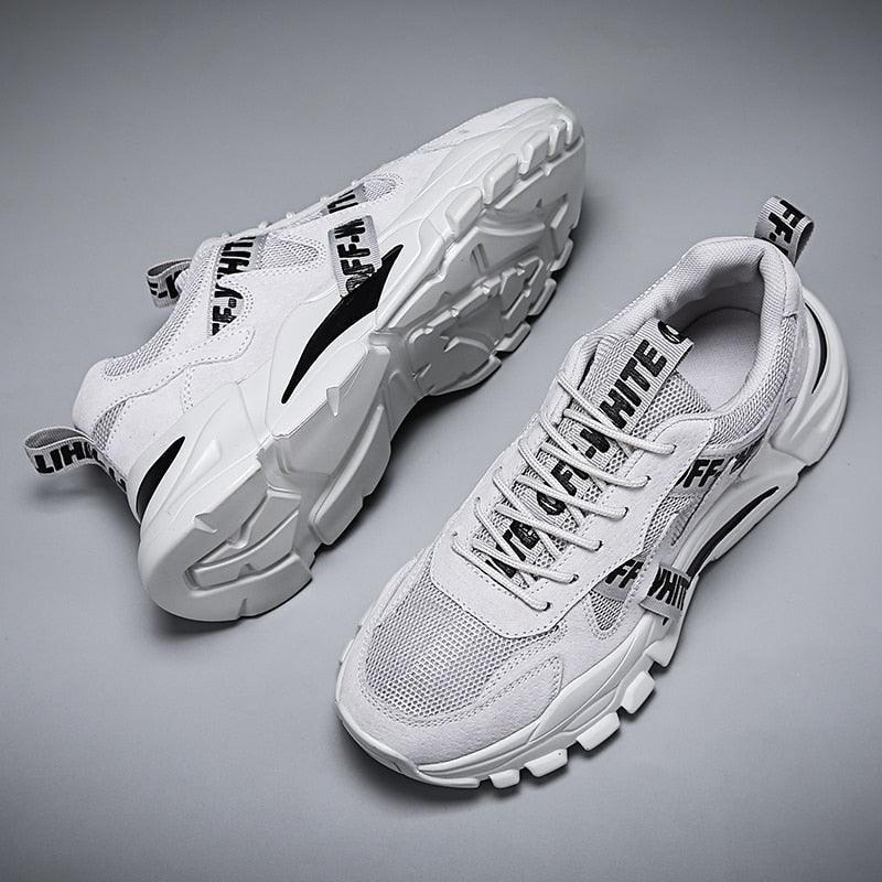 Men Spring Summer Breathable High Top Walking Sports Sneakers