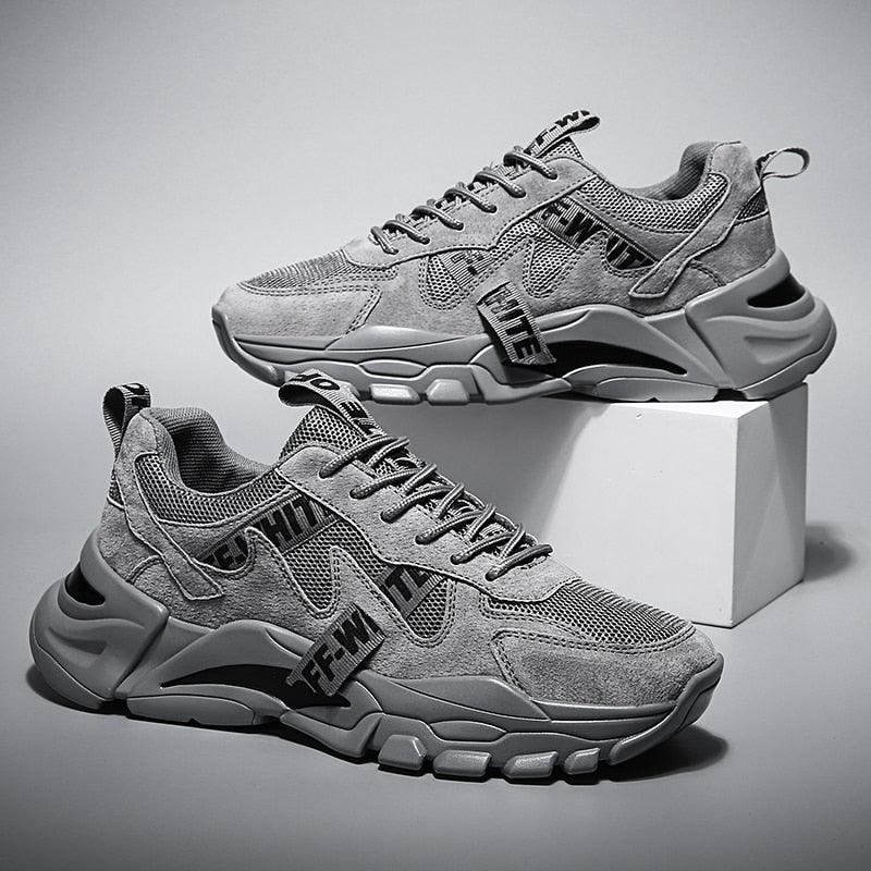 Men Spring Summer Breathable High Top Walking Sports Sneakers