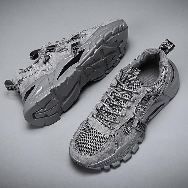 Men Spring Summer Breathable High Top Walking Sports Sneakers