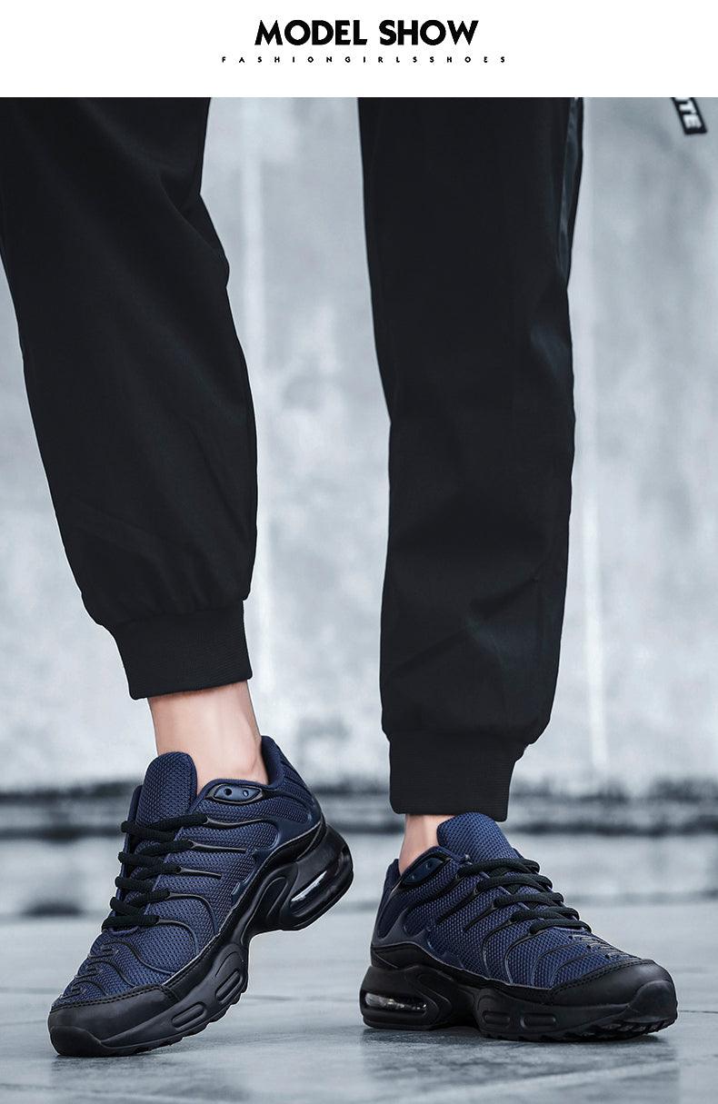 Men Professional Cushion Running Shoes Breathable Athletic Training Sneakers