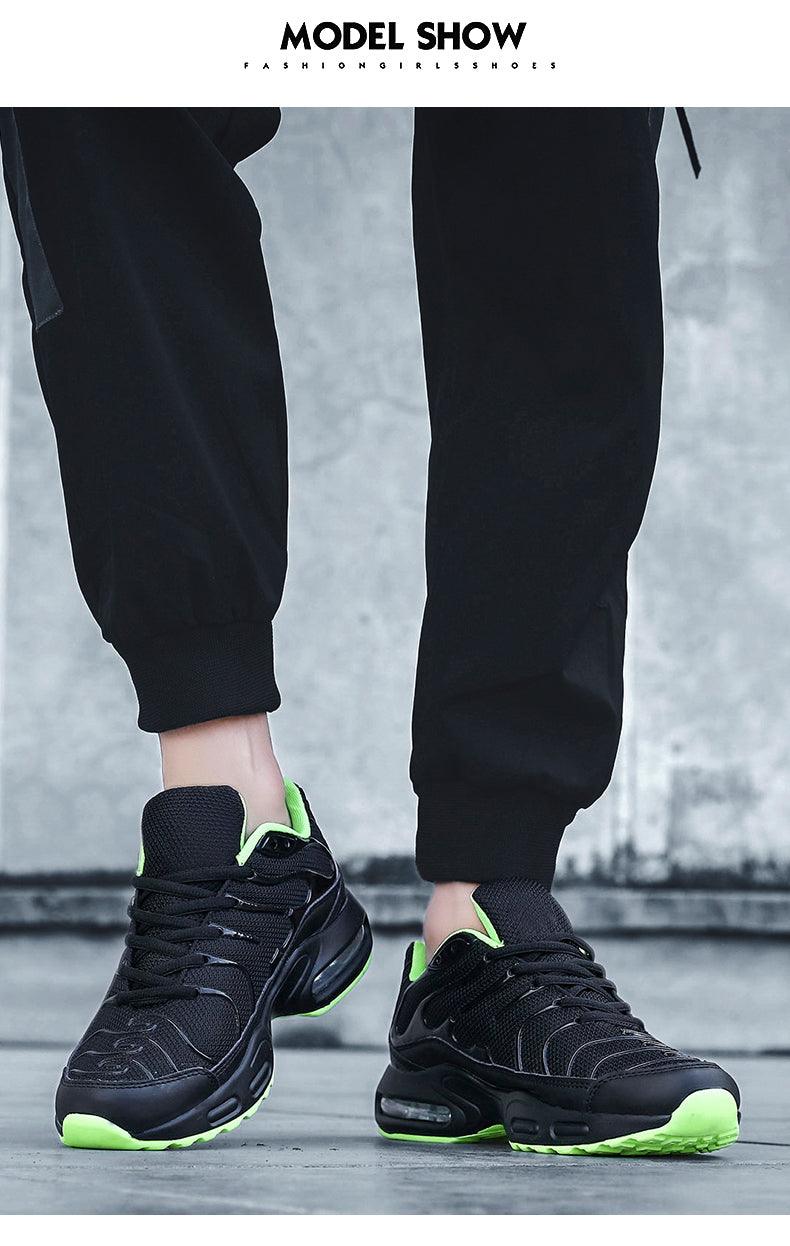 Men Professional Cushion Running Shoes Breathable Athletic Training Sneakers